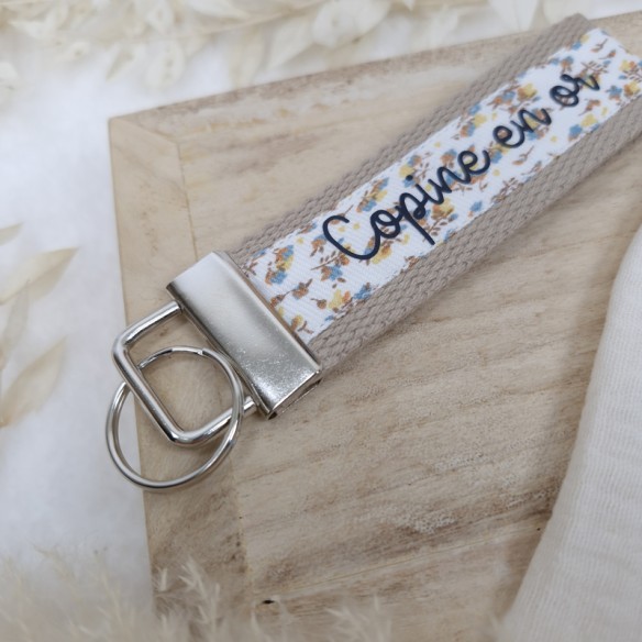 porte-clés-copine-or-idee-cadeau