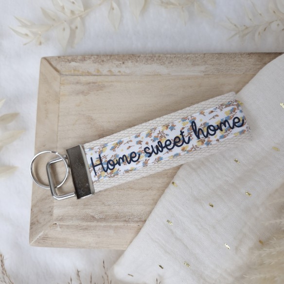 Porte-clés "Home sweet home"