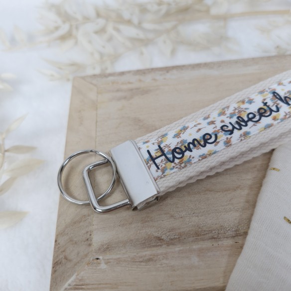 Porte-clés "Home sweet home"
