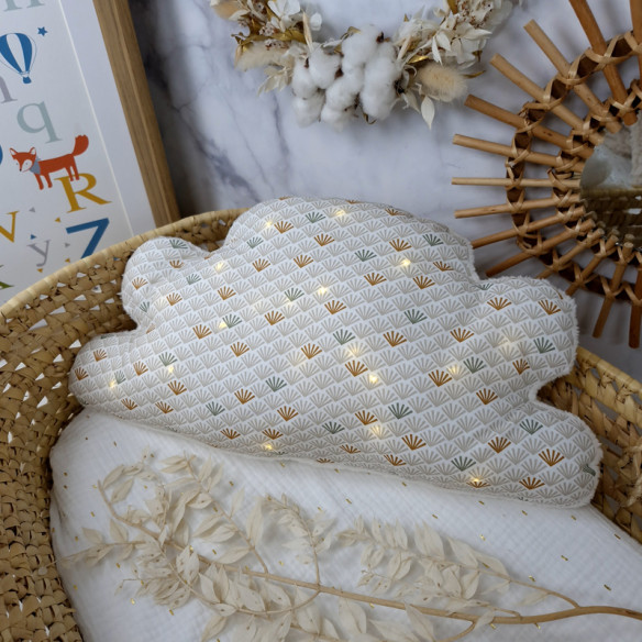 Coussin nuage luminaire