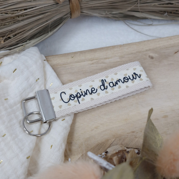 Porte-clés "Copine d'amour" 2