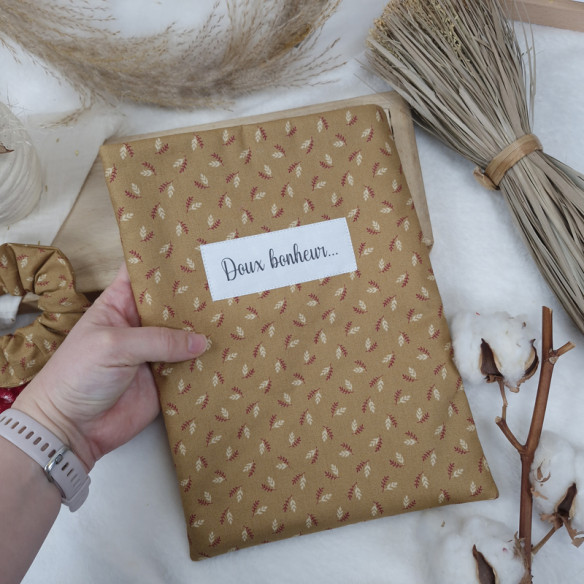 Pochette nomade citation "Doux bonheur..."