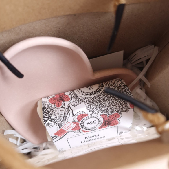 Sac cadeau "Merci maîtresse"