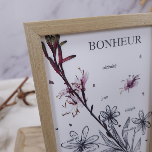 Cadre décoratif "Bonheur"