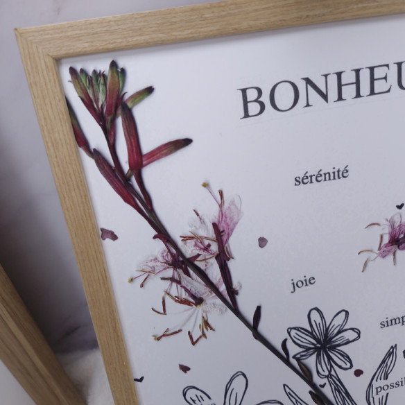Cadre décoratif "Bonheur" 2