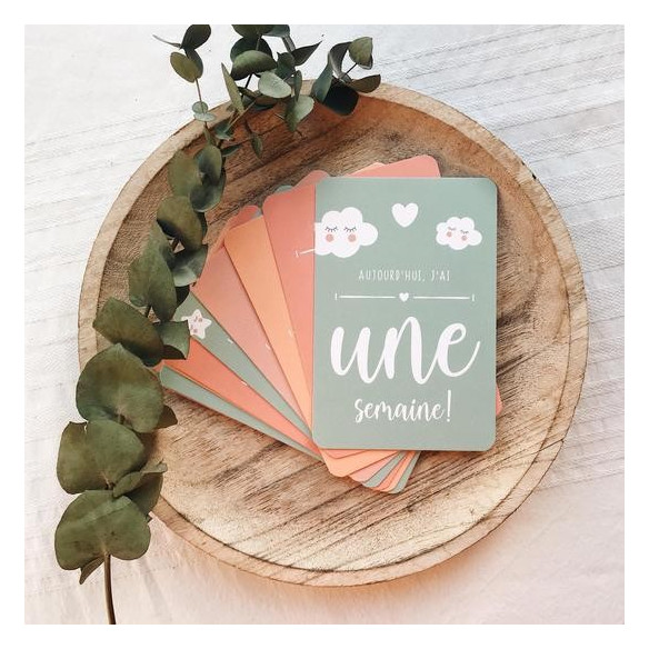 Cartes-étapes "Ma première année" 2