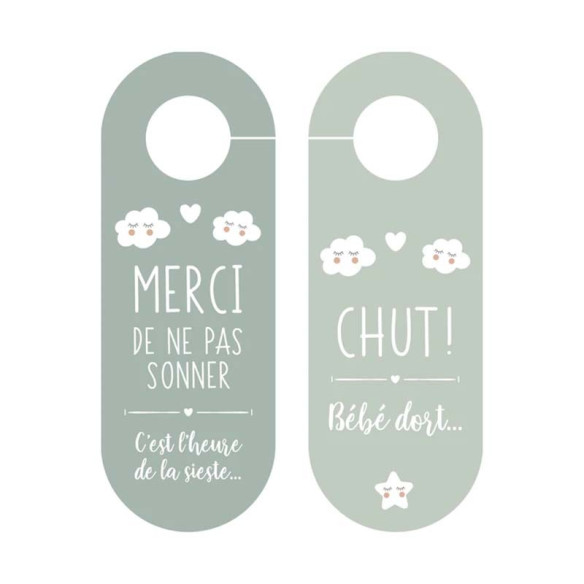 Accroche-porte vert 2