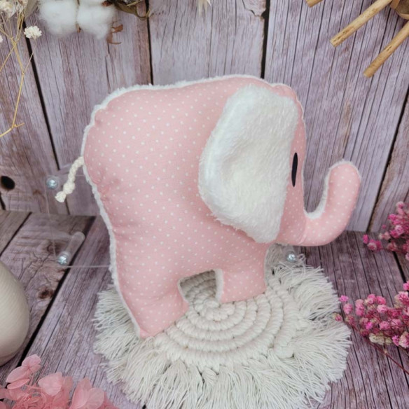 Doudou éléphant "eva" 2