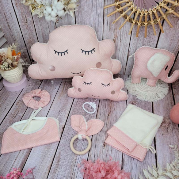 Doudou éléphant "eva"