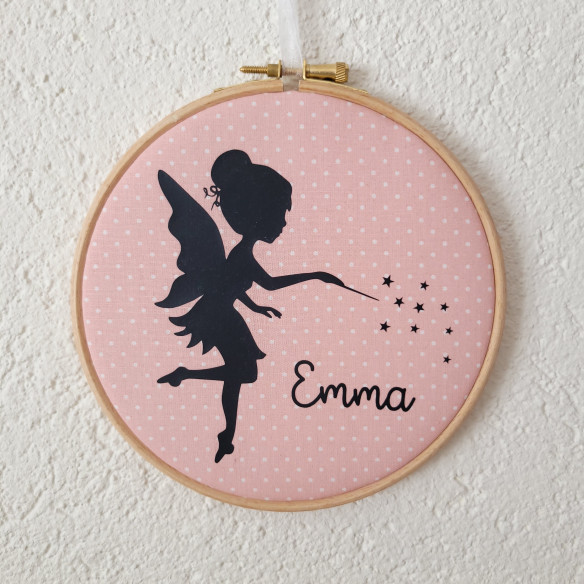 Tambour décoratif "petite fée" eva