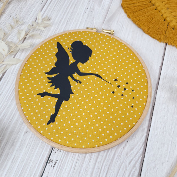 Tambour décoratif "petite fée" sami 2