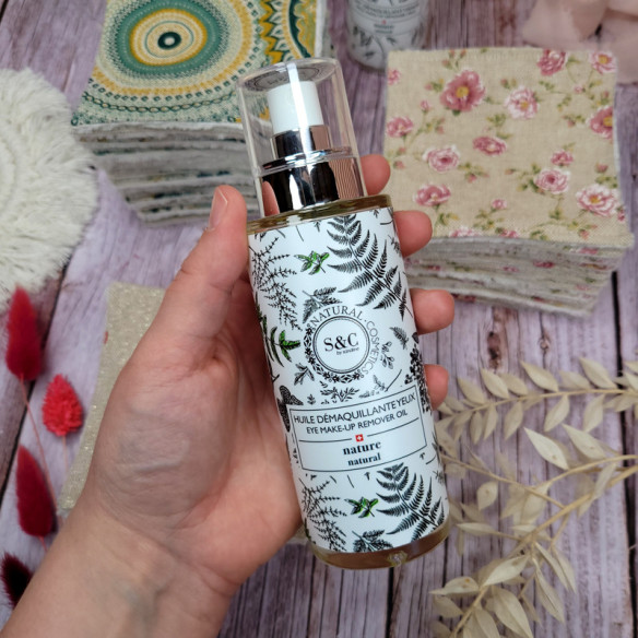Huile démaquillante - fabrication suisse - produit naturel - les petites mains de melanie 2
