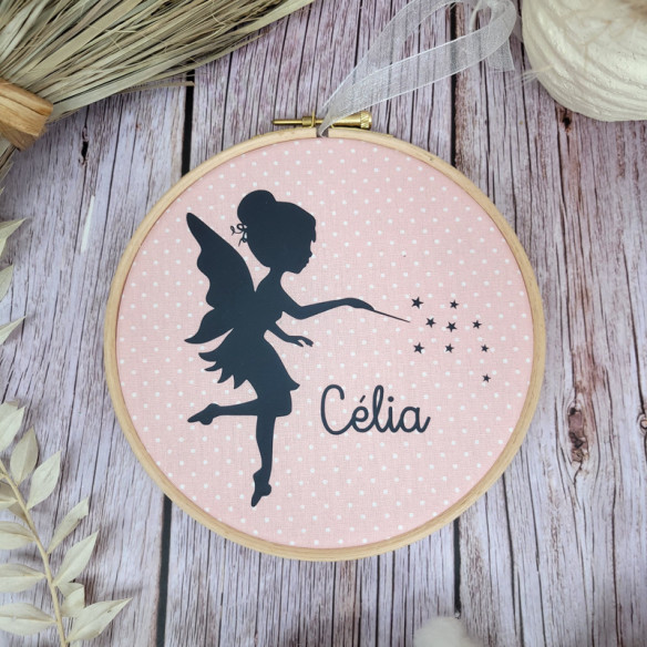Tambour décoratif "petite fée" eva