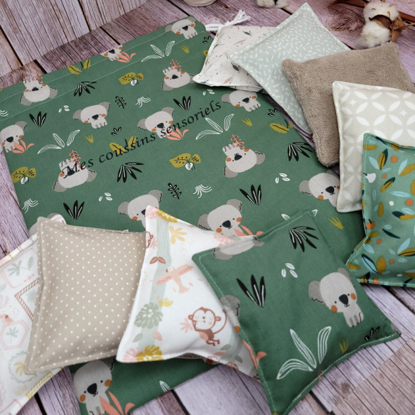 Lot de 9 coussins sensoriels