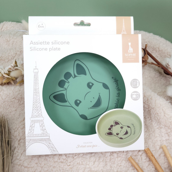 Assiette silicone