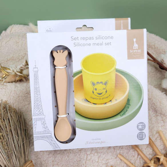 Set de repas en silicone