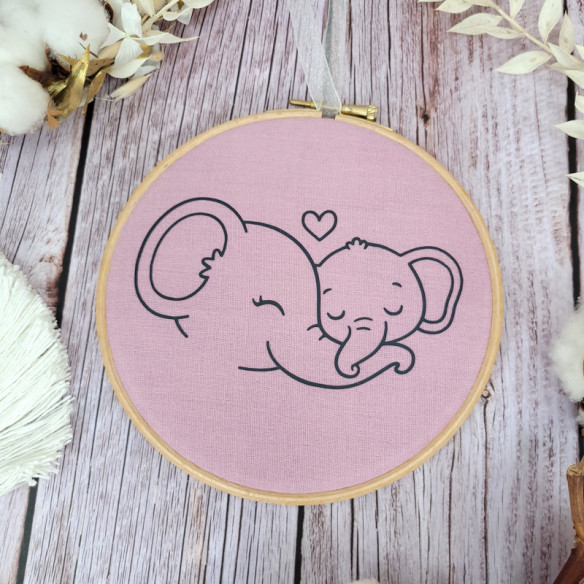 Tambour décoratif "amour d'un parent"