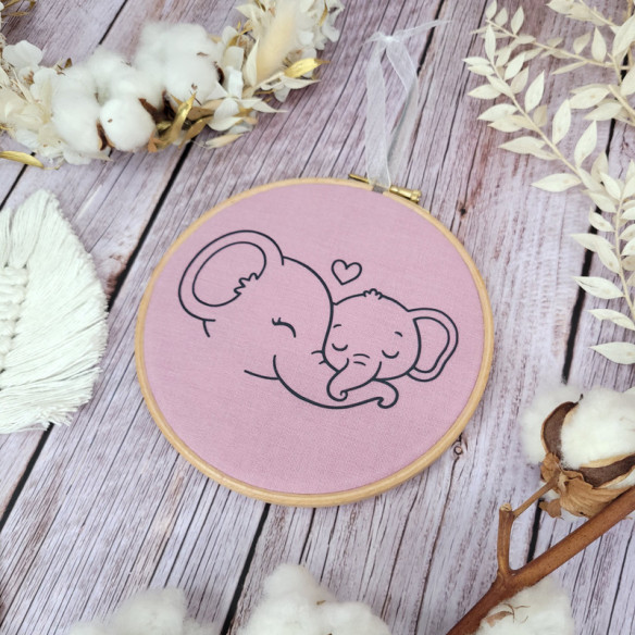 Tambour décoratif "amour d'un parent" 2