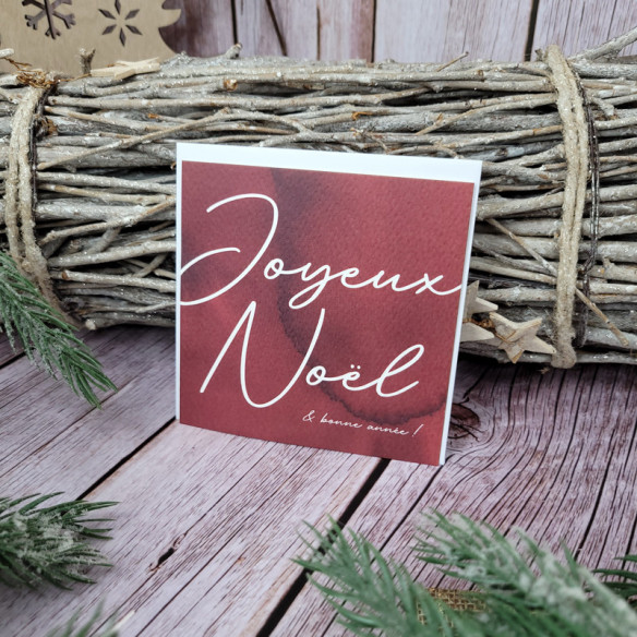 Carte de vœux "Joyeux Noël" 2