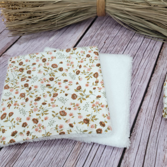 Lingettes lavables "camille" 2