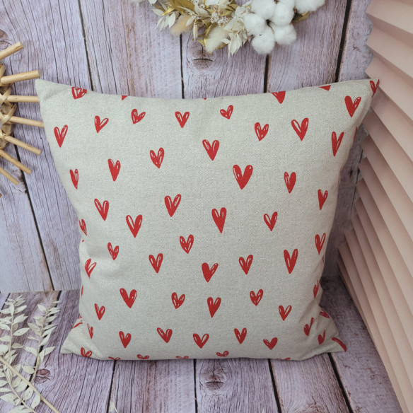 Coussin / housse de coussin 40cm x 40cm