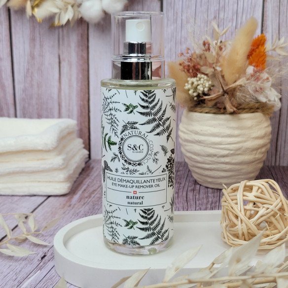 Huile démaquillante - fabrication suisse - produit naturel - les petites mains de melanie