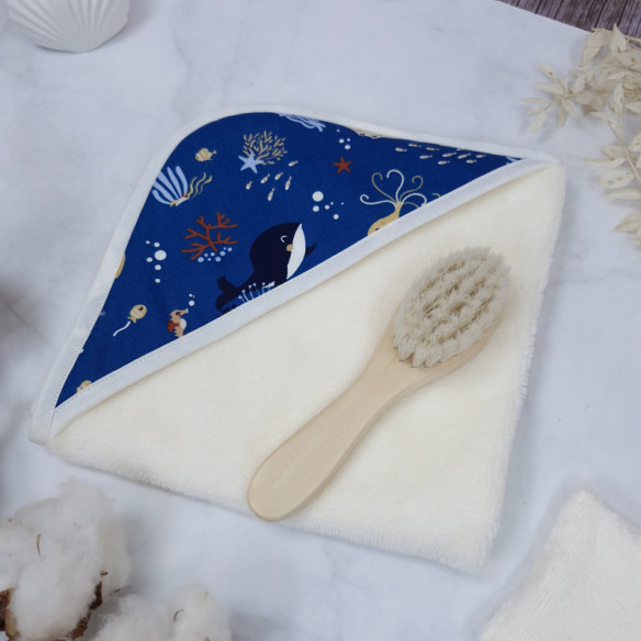 Idée cadeau - ensemble de bain - artisanat suisse